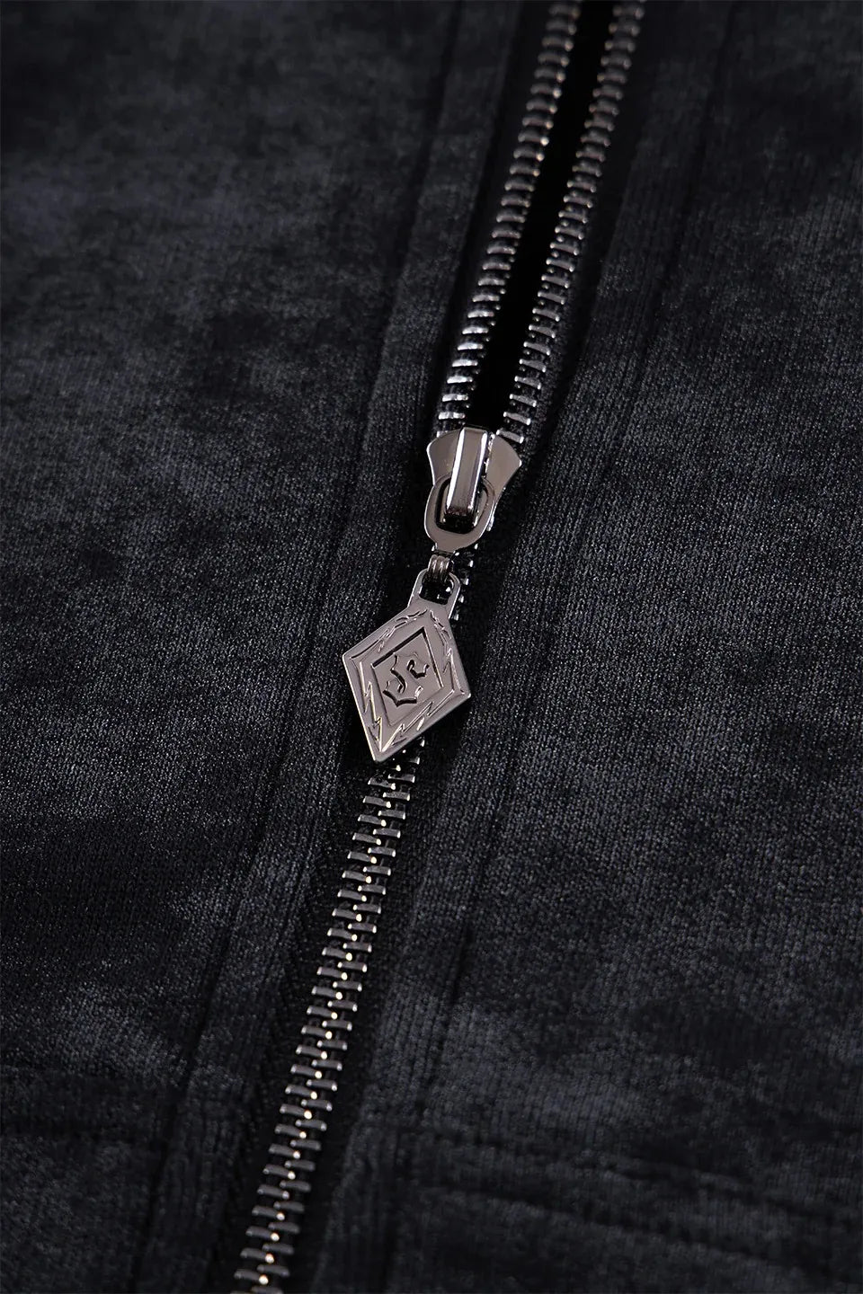 Faux Fur Cross Zip Hoodie