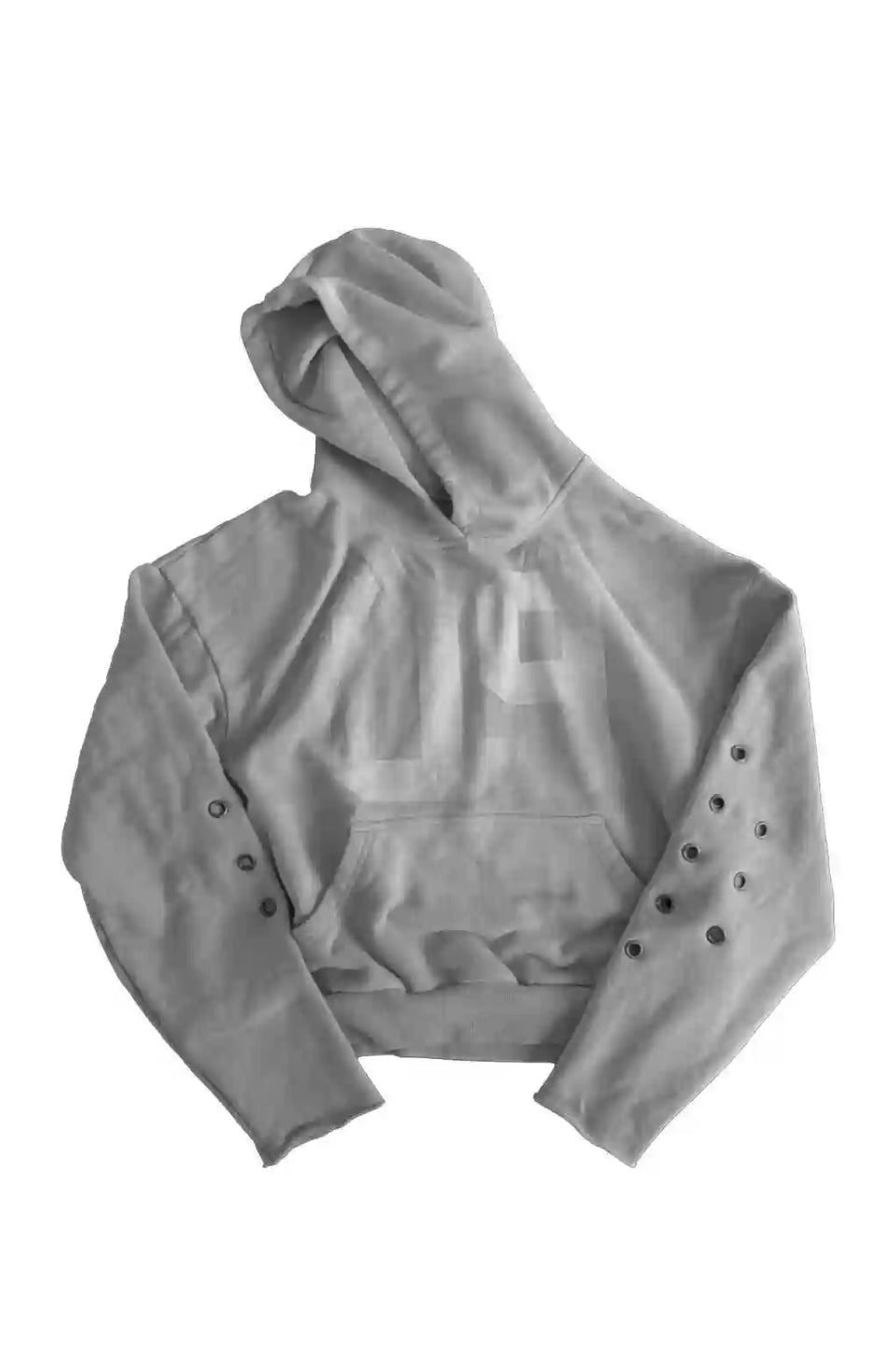 09 Eyelet Washed Hoodie