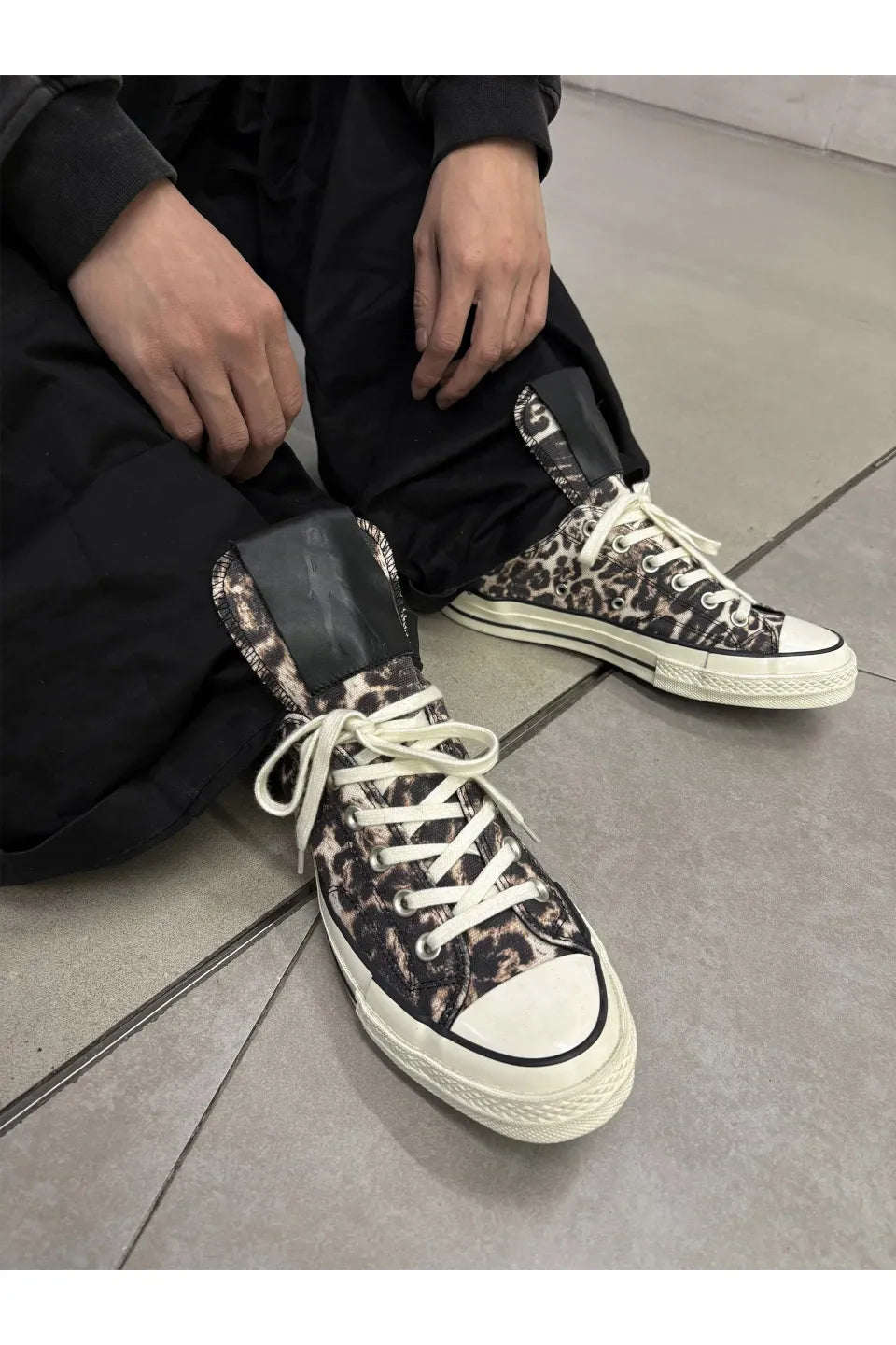 1970s Sexy Star Canvas Shoes