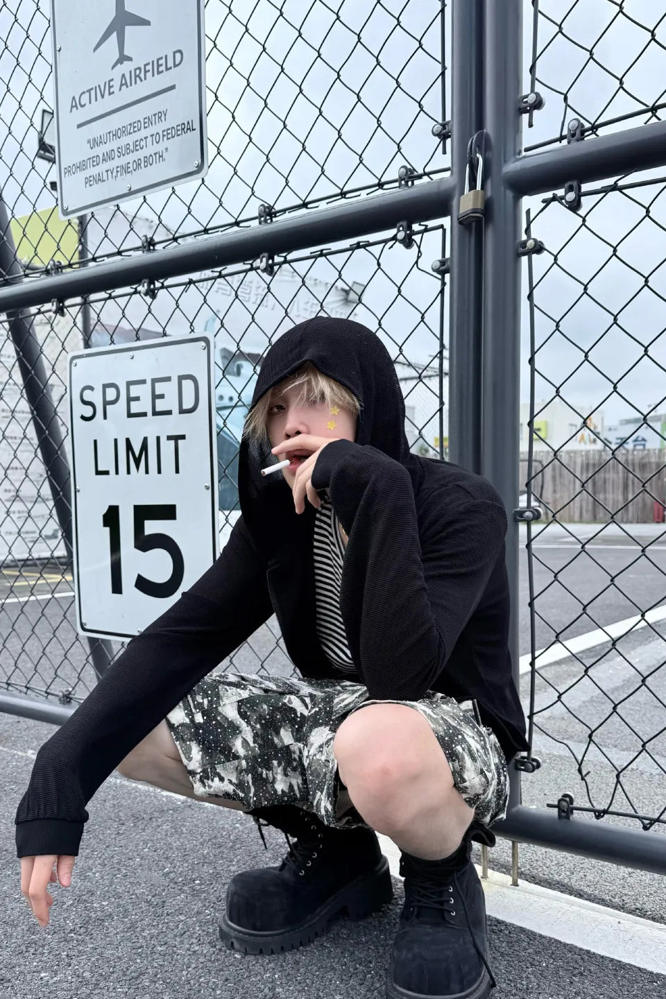 3D Printed Camo 18K Diamonds Cargo Pants