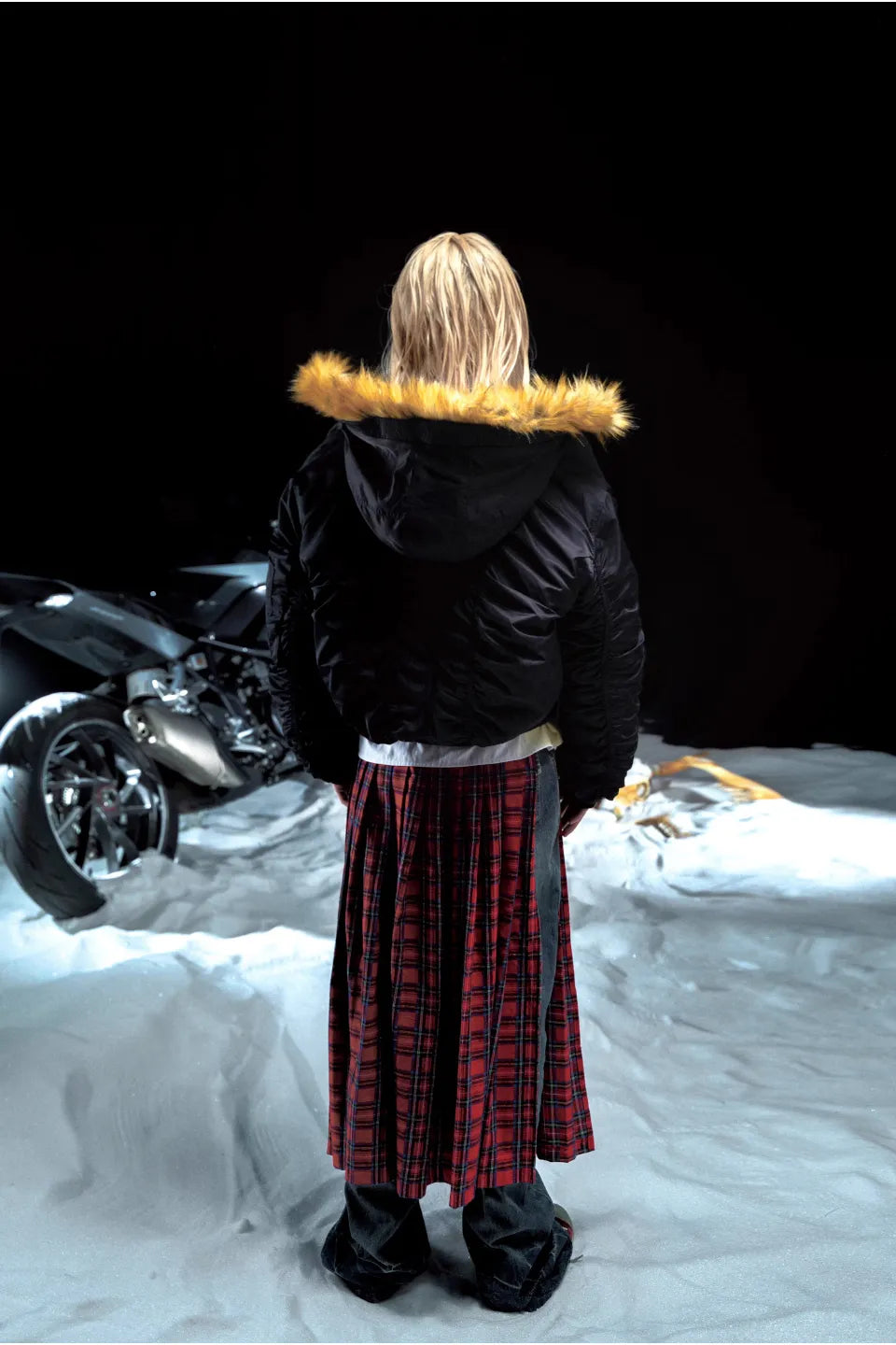 3MANON Fur Collared Jacket