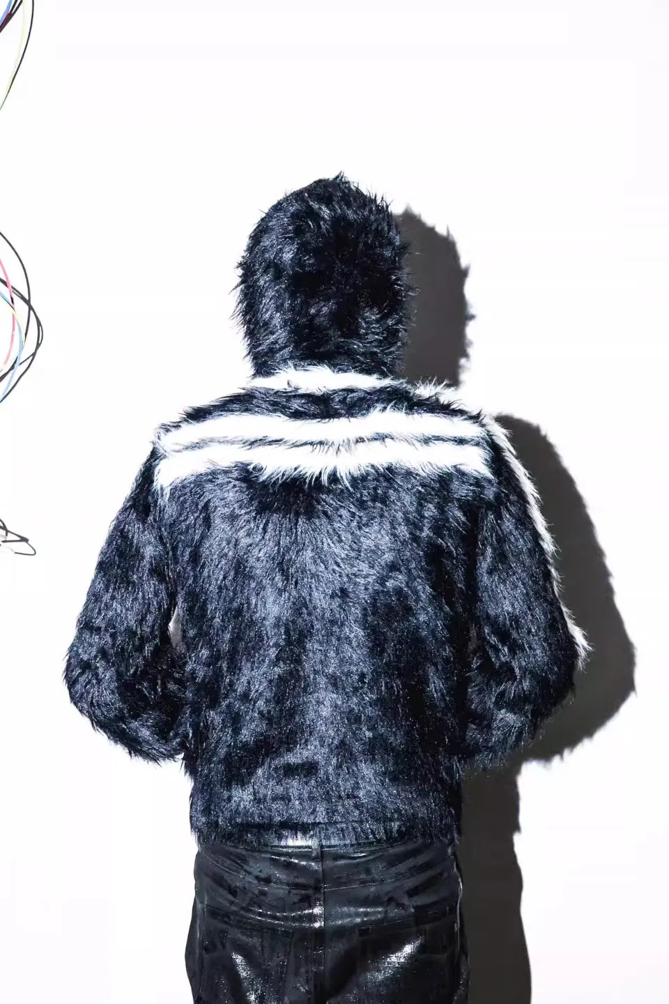 3MANON III Fur Hoodie