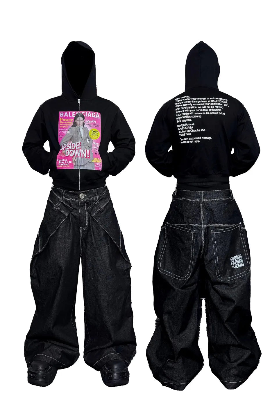 A Salute to Demna Bootleg Hoodie