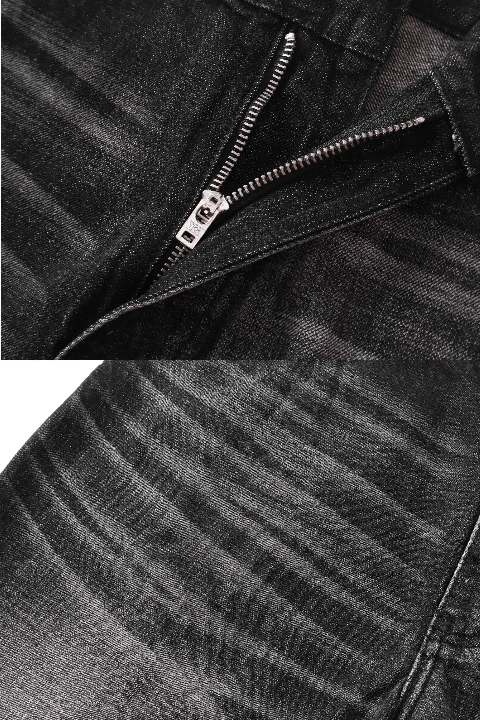 AØT Washed Loose Straight Jeans