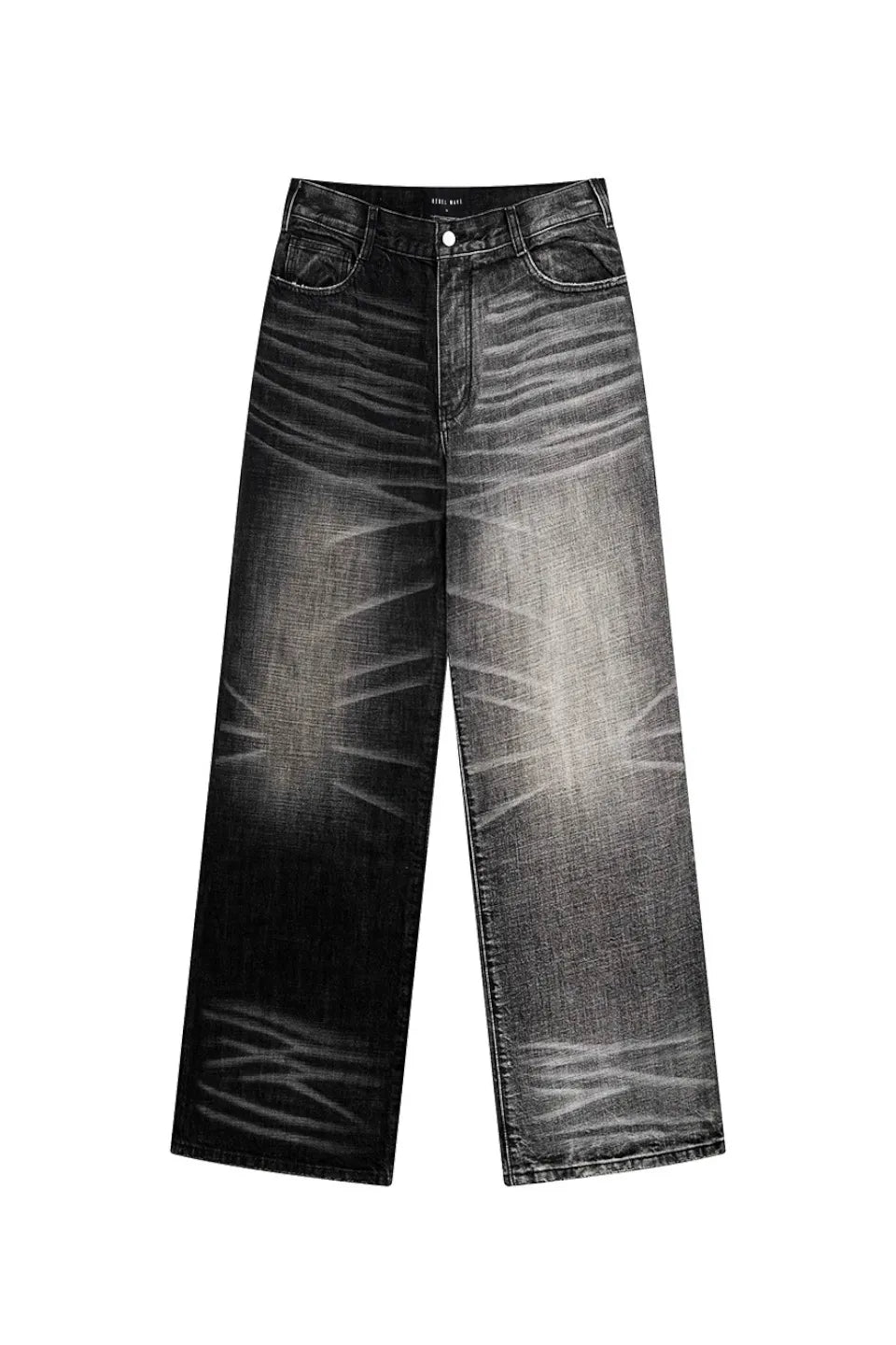 AØT Washed Loose Straight Jeans