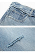 Afgk Cracked Denim Jeans