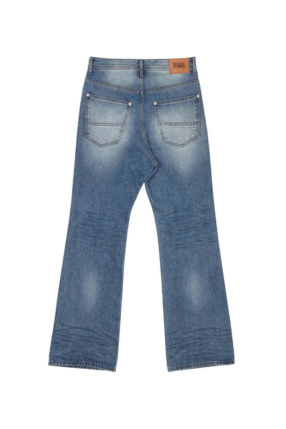 Aged Flare Jeans