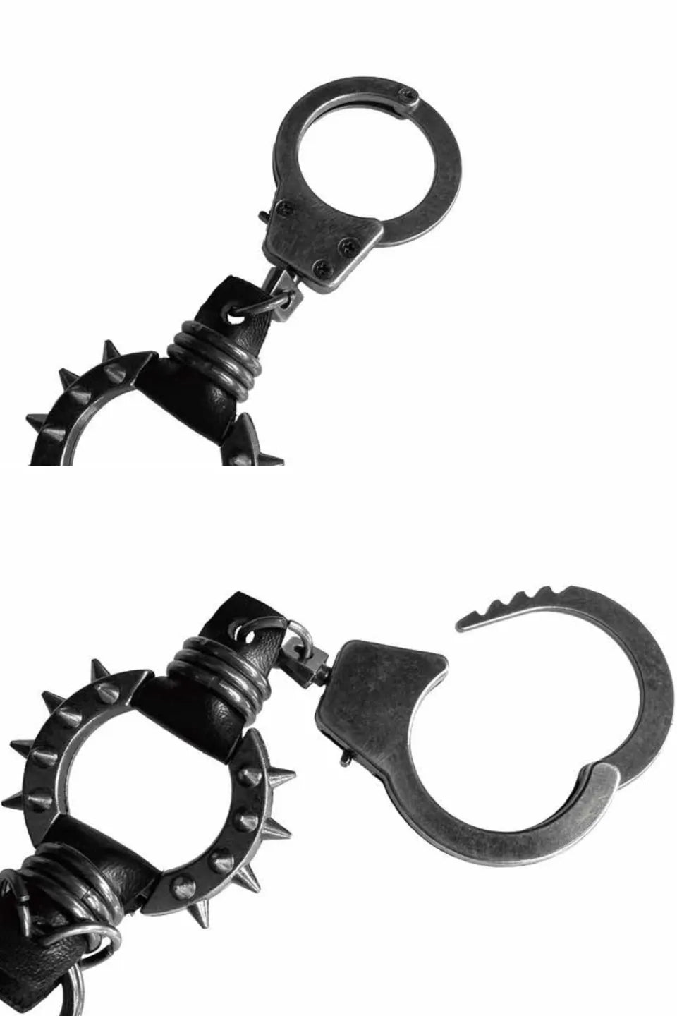 Aged Hardware Bone Key Pendant