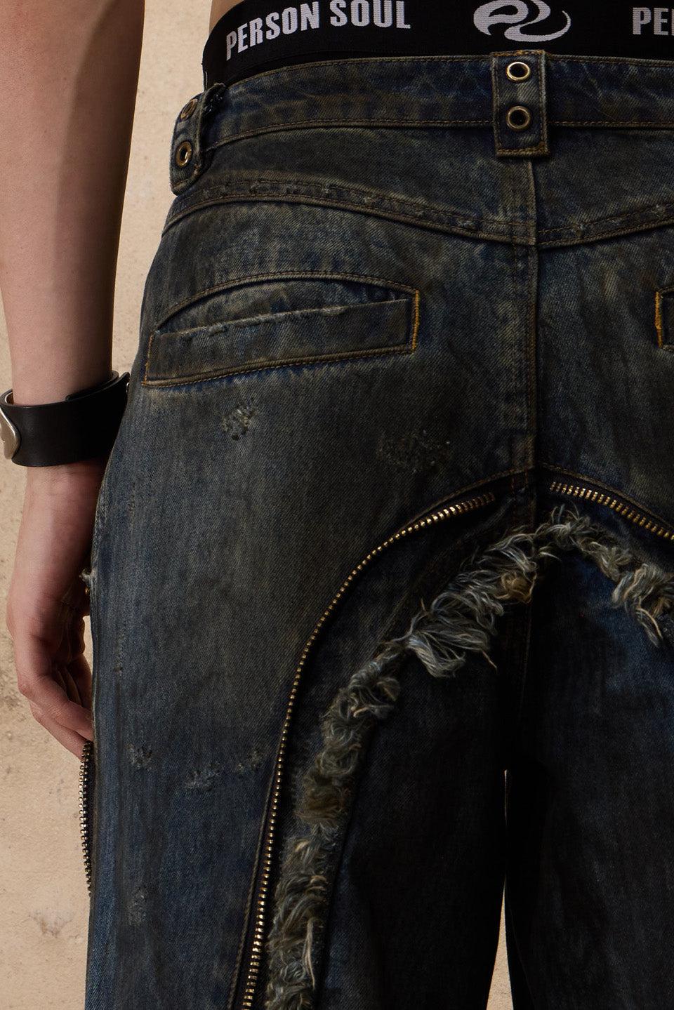 Alien Dirty Denim Jeans