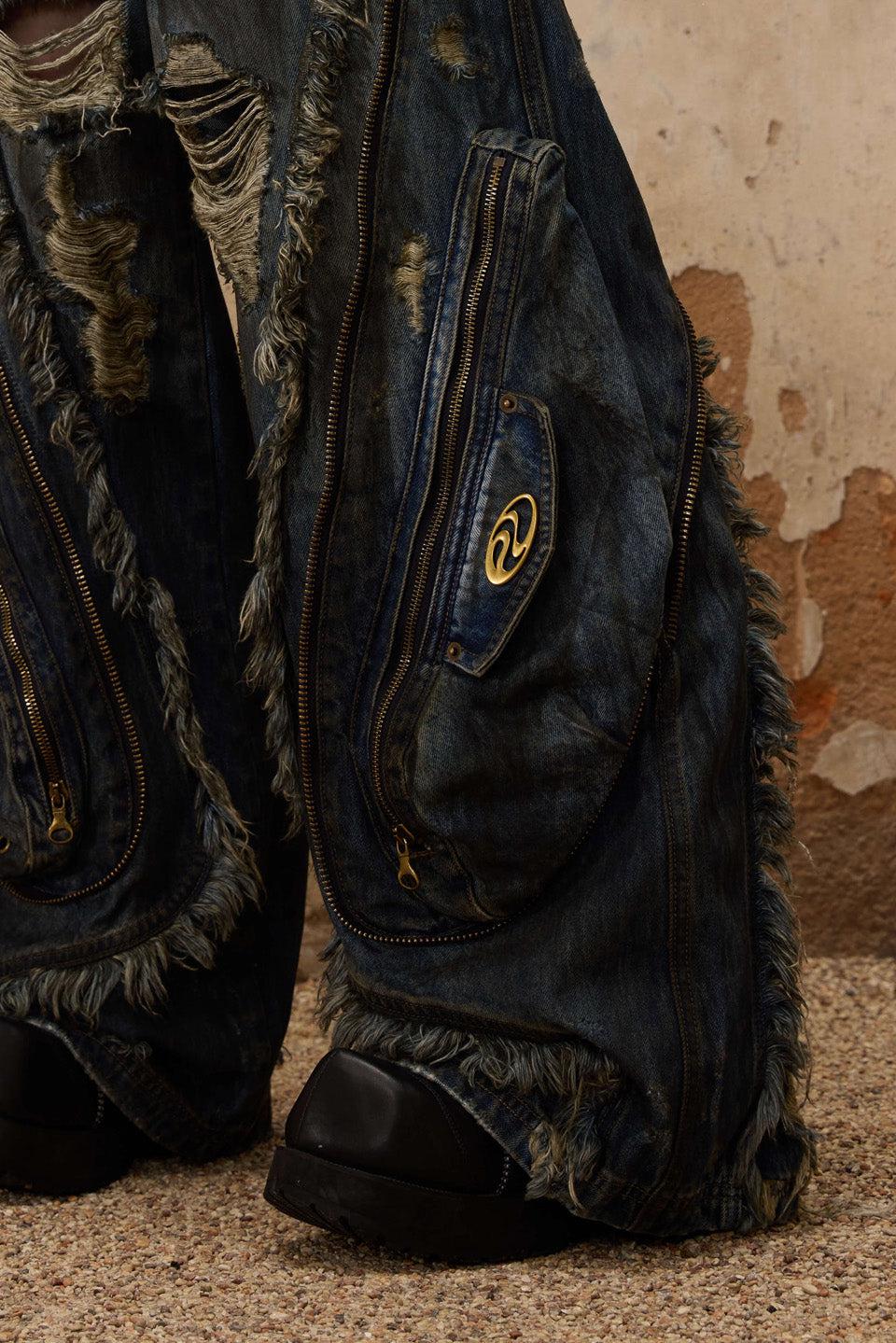 Alien Dirty Denim Jeans