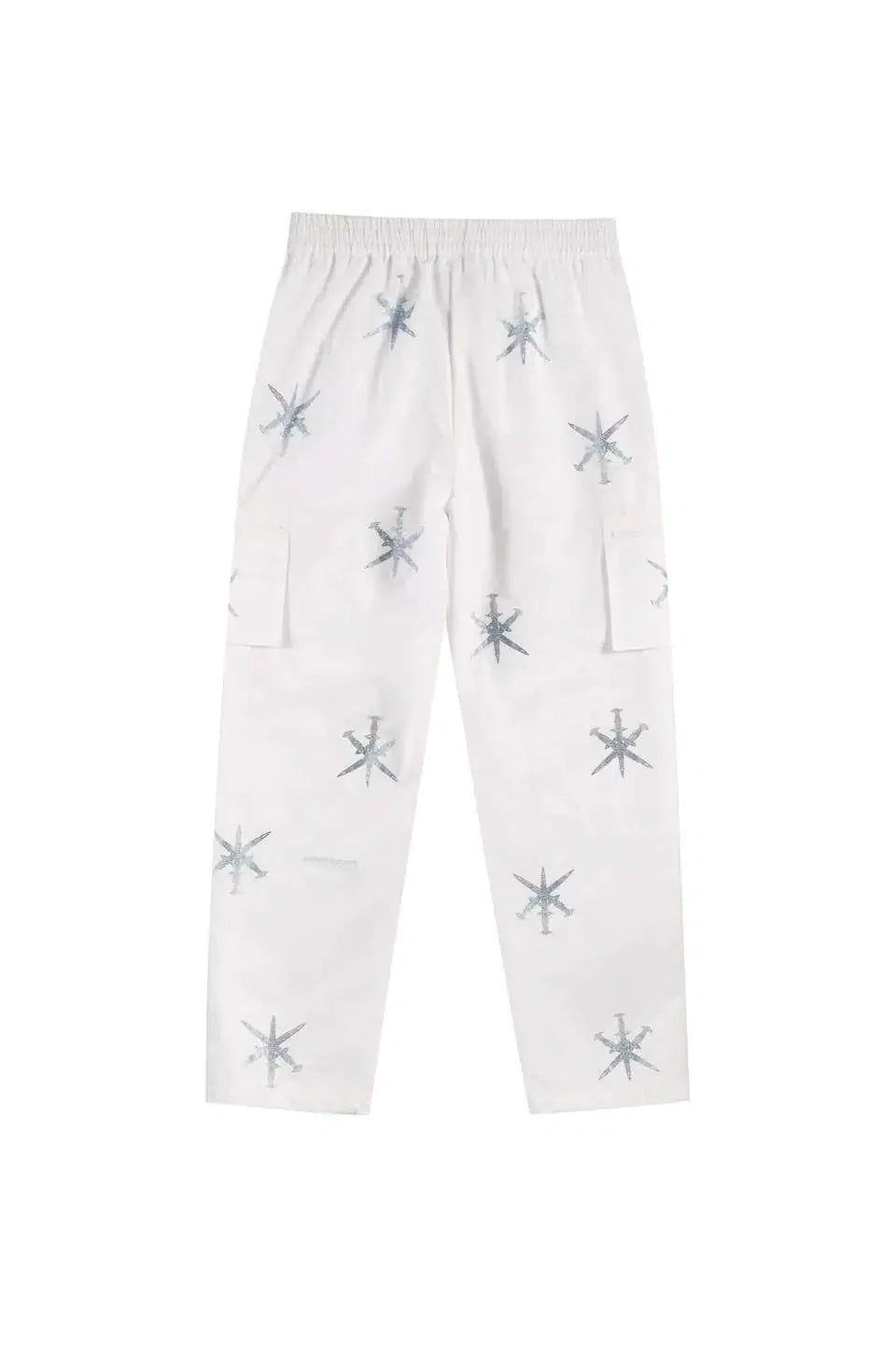 All Over Dagger Rhinestone Baggy Pants