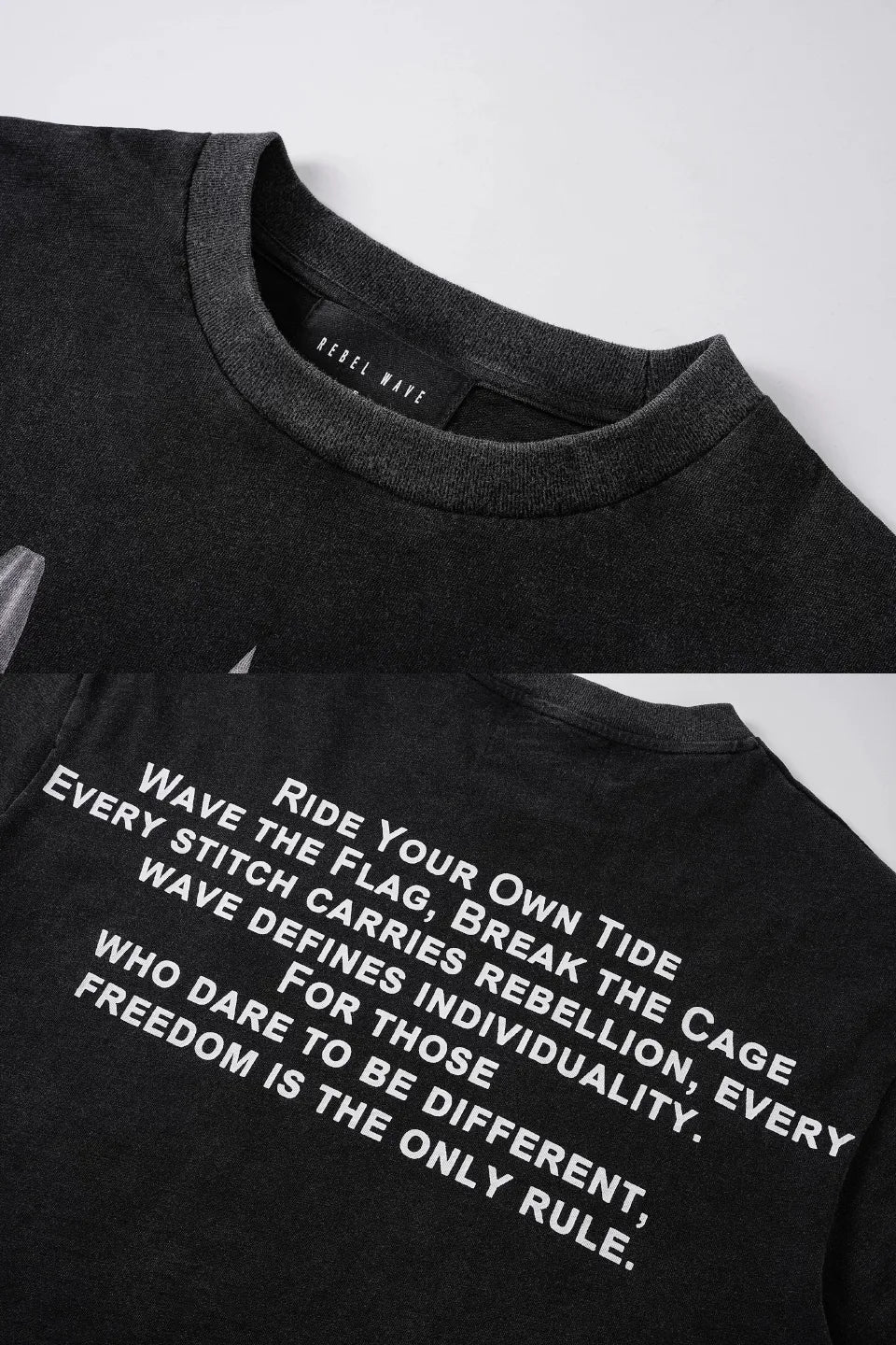 Ammunition Motif Gunpowder Faded Tee