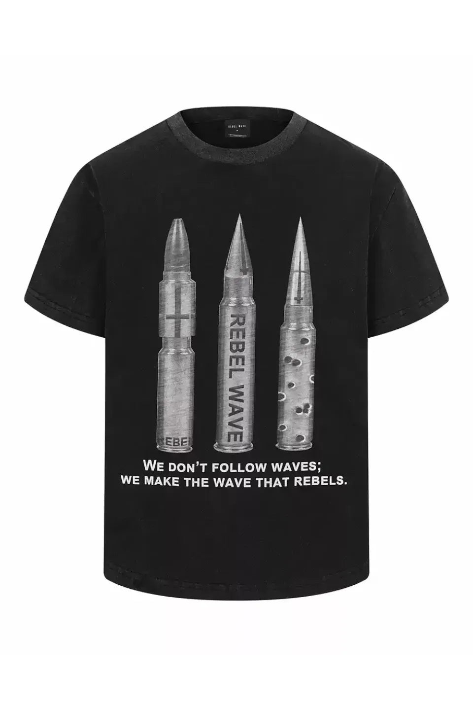 Ammunition Motif Gunpowder Faded Tee