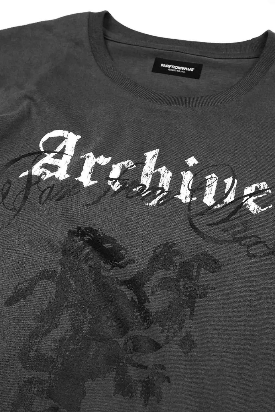 FAR FROM WHAT | Archive Gothic Logo T-shirt ゴシックTシャツ