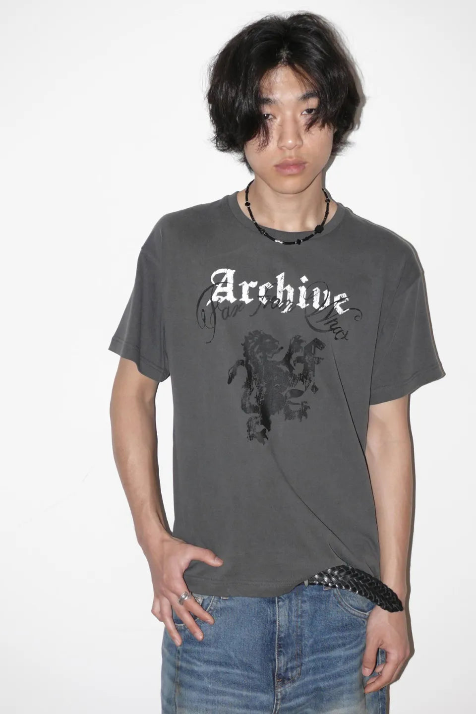 FAR FROM WHAT | Archive Gothic Logo T-shirt ゴシックTシャツ