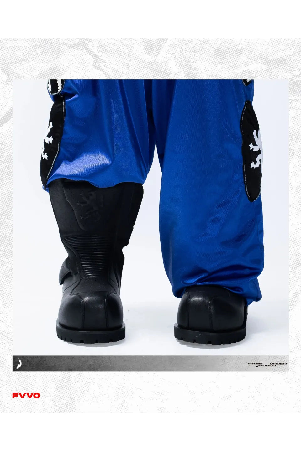 Armored Leather Mid Boots