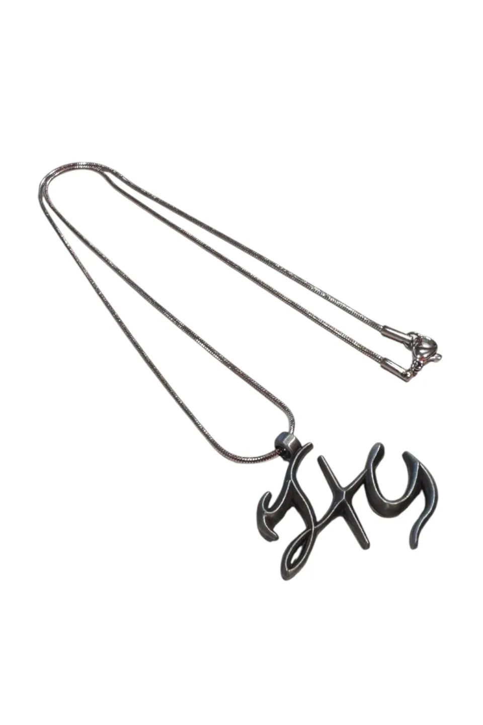 Battle Dog Tag Pendant Necklace