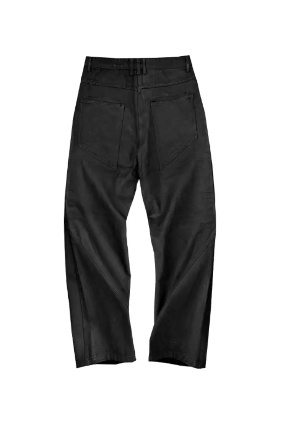 Biker Armor Studded Waxed Jeans