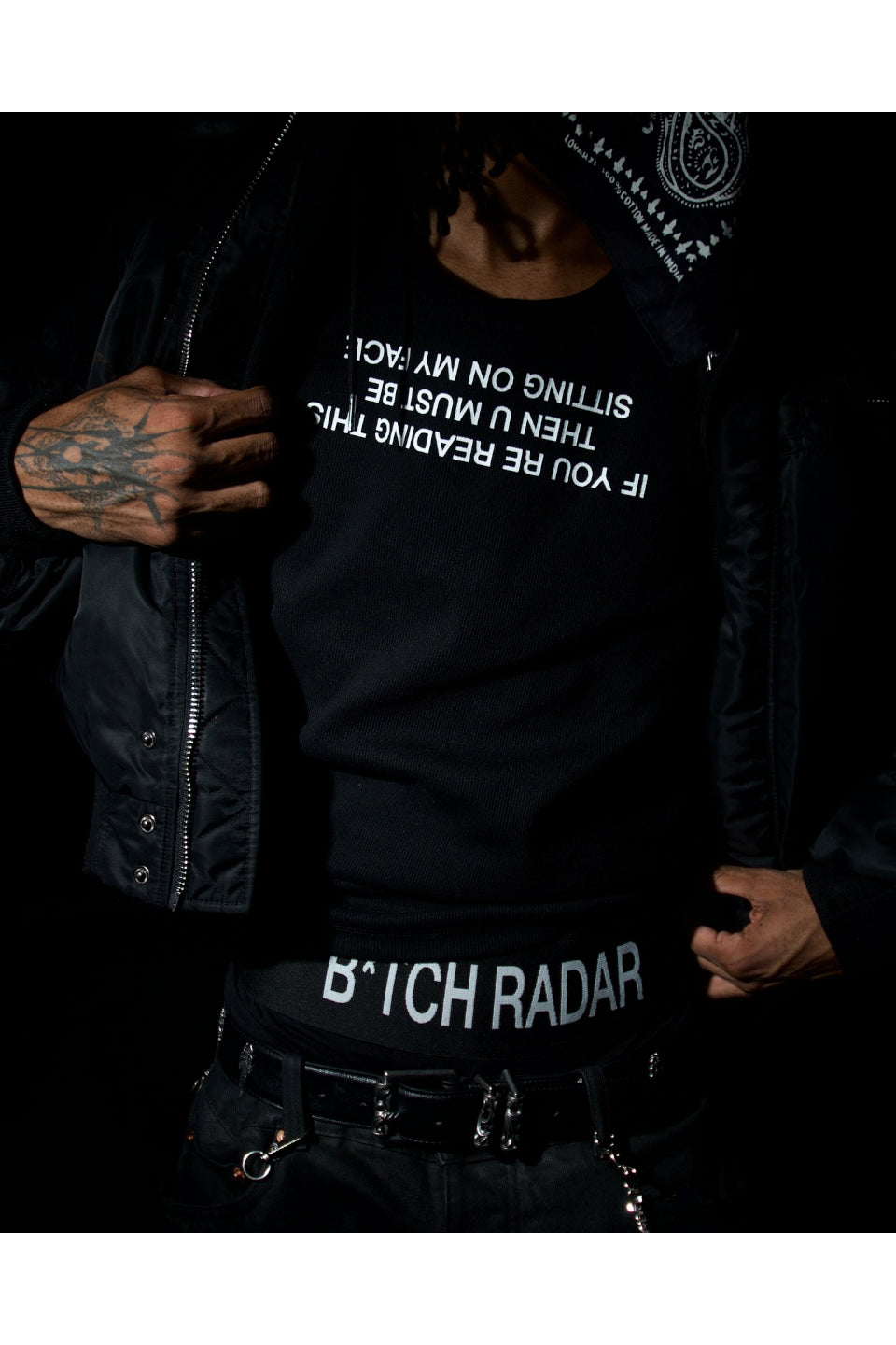 RYE CHASIN ライチェイシン｜Bitch Rader Logo Boxer Shorts
