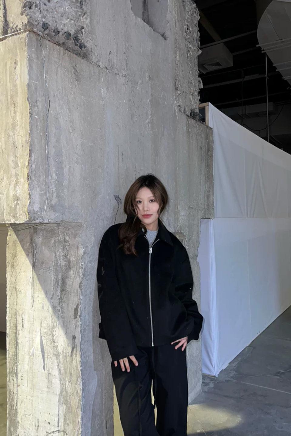 Black Woolen Jacket