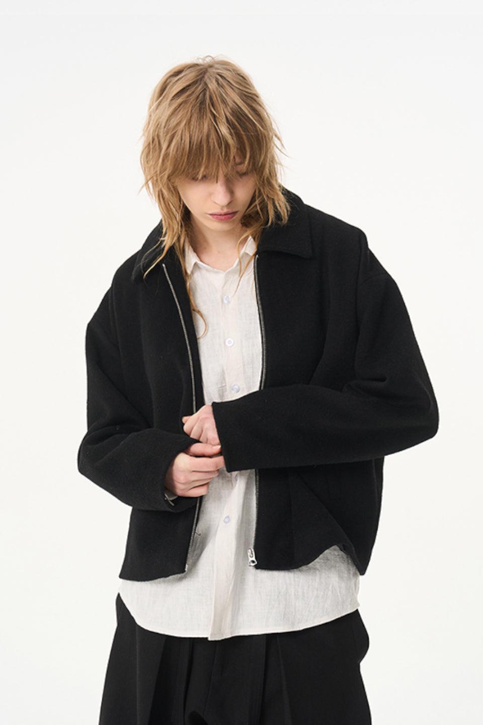 Black Woolen Jacket