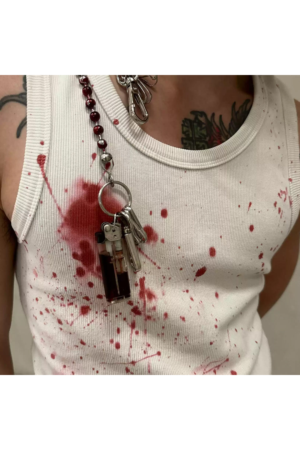 Bleeding Violent Blood Lighter Waist Chain