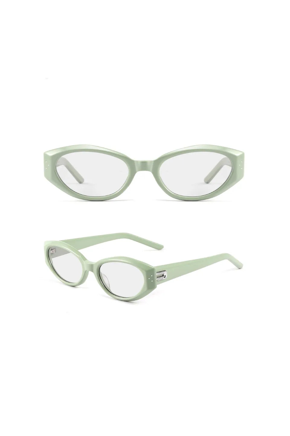 Block Oval Sunglasses