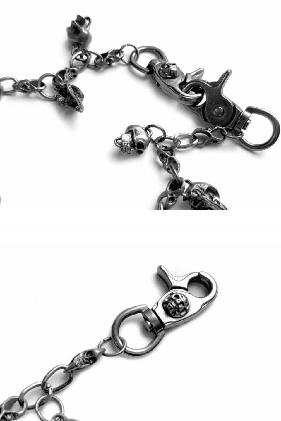 Bone Skeleton Alloy Wallet Chain