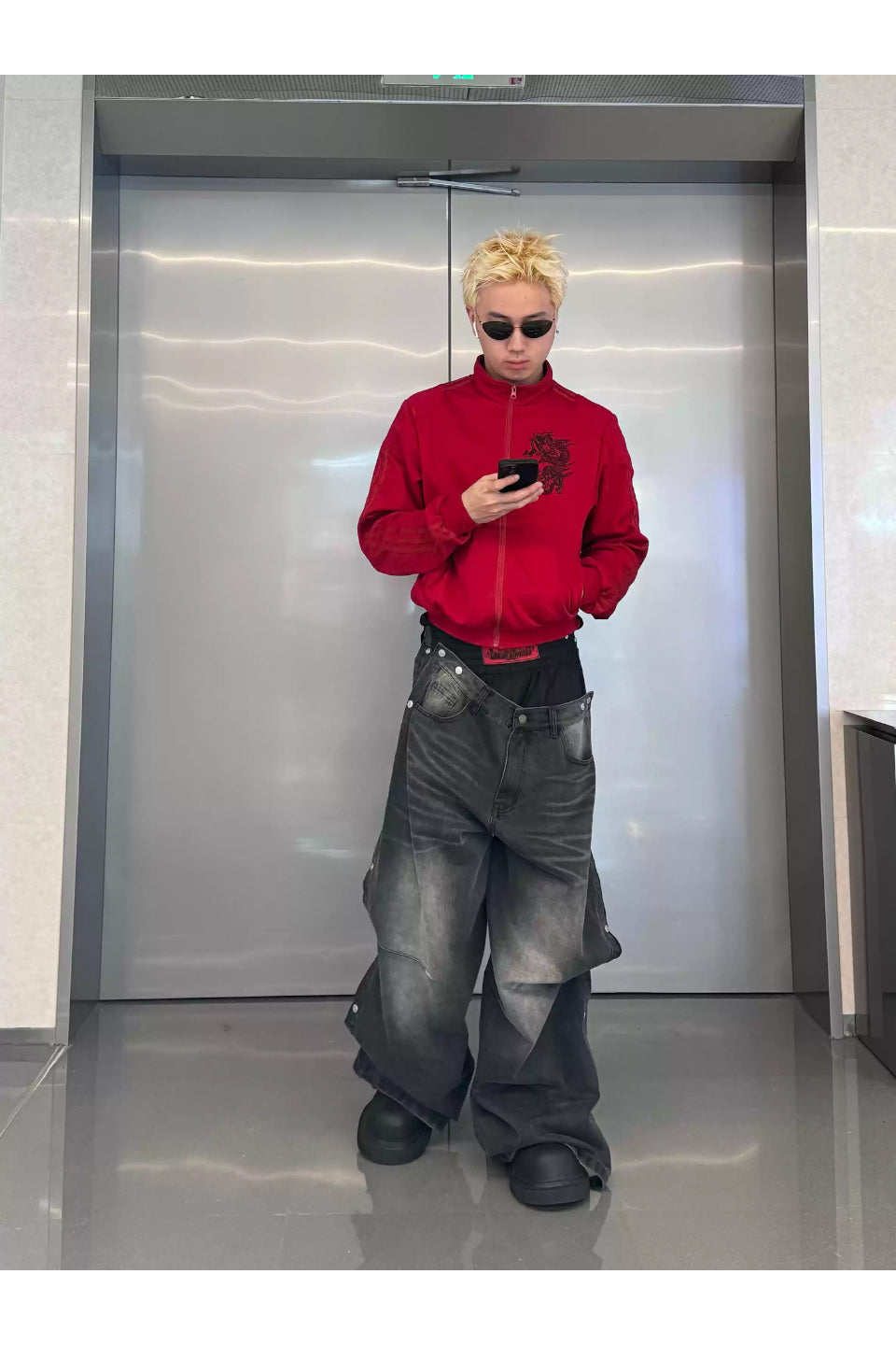 RYE CHASIN | Boxer Denim ボクサー レイヤード デニム