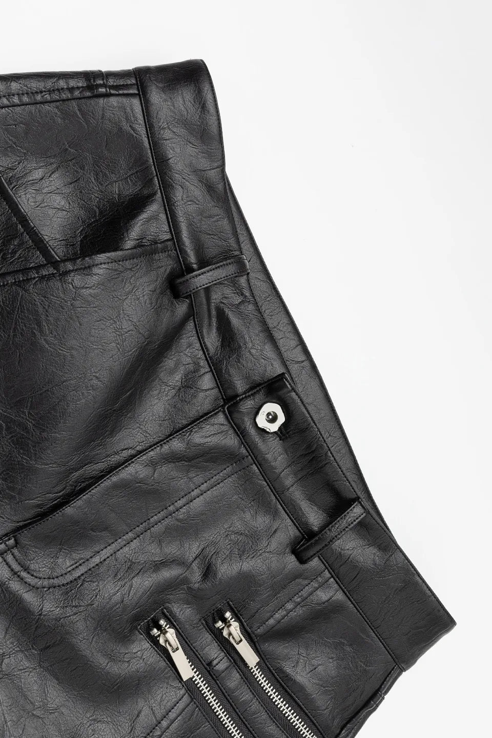 Bullet Flare Leather Pants
