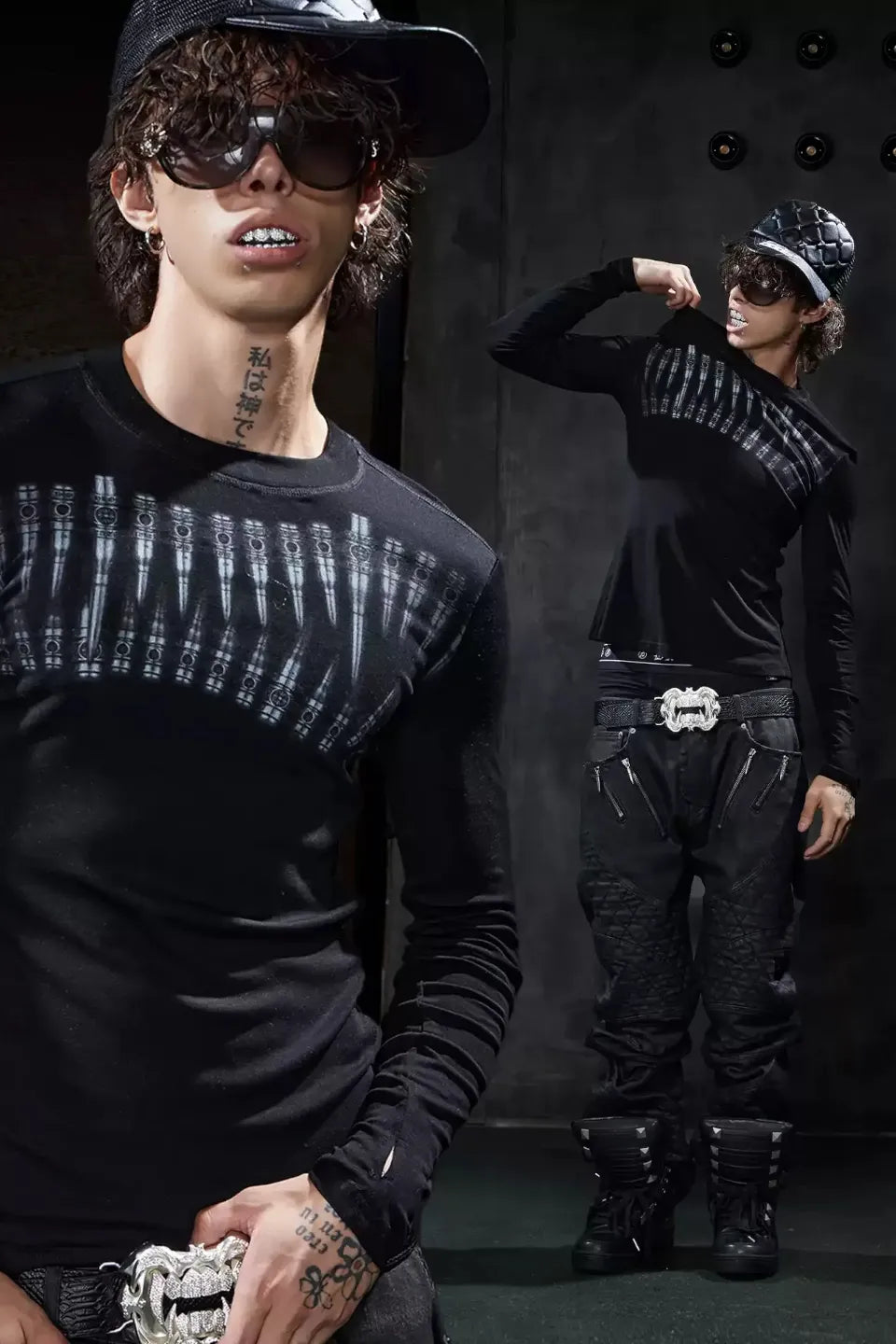 Bullet Gothic Graphic Slim LS Tee