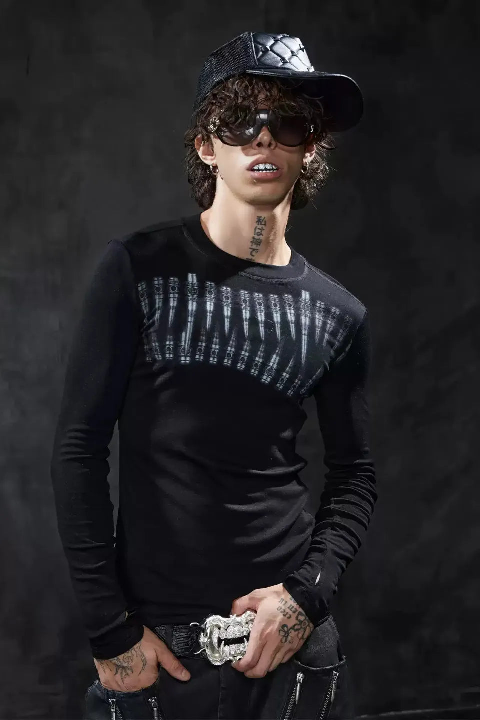 Bullet Gothic Graphic Slim LS Tee