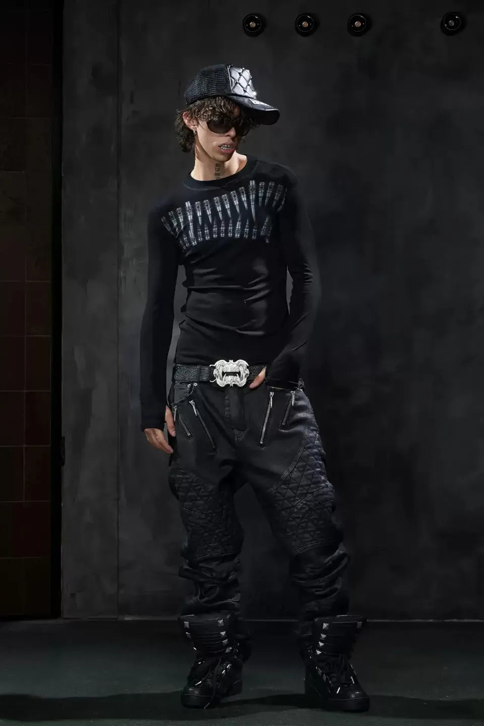 Bullet Gothic Graphic Slim LS Tee