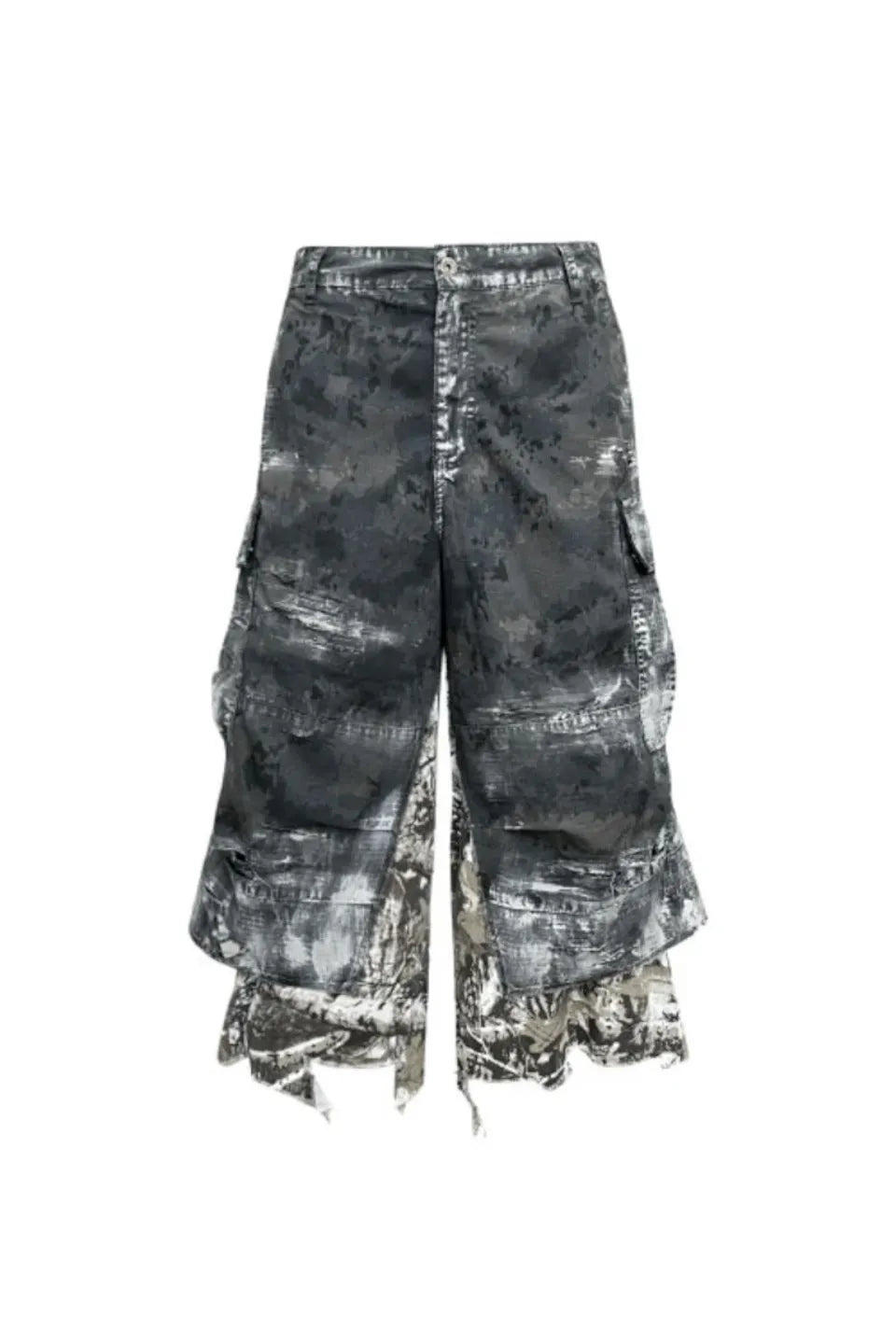 Camouflage Cargo Jorts