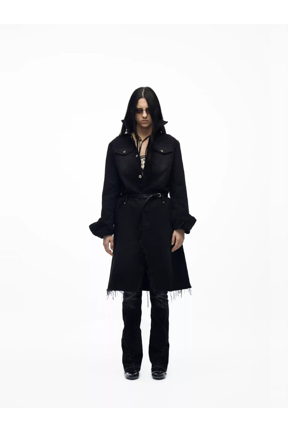 Canvas Deconstructed Vampire Trench Coat