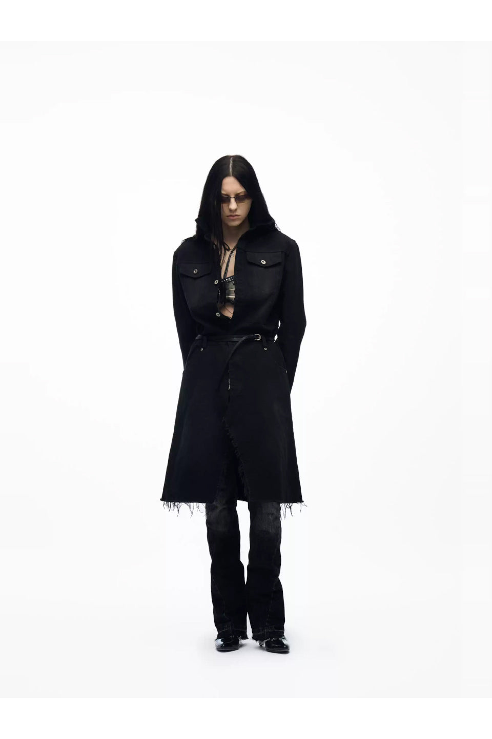 Canvas Deconstructed Vampire Trench Coat