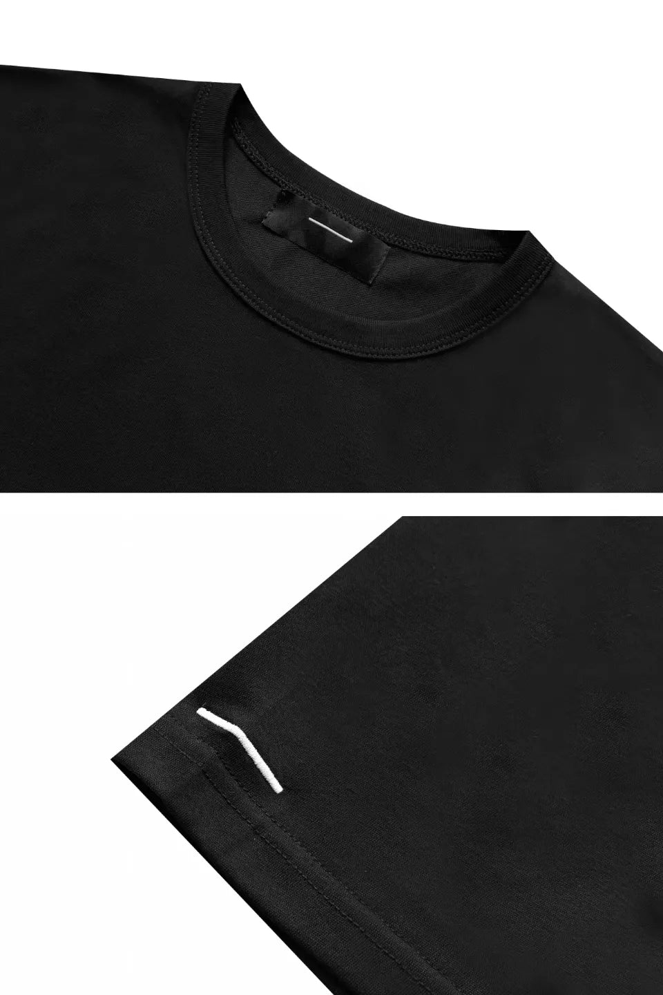 Classic Fit Embroidered Cuff T-shirt