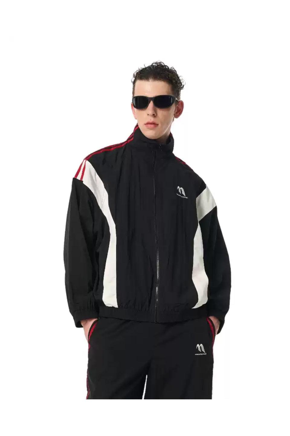 Color Blocking Racing Jacket