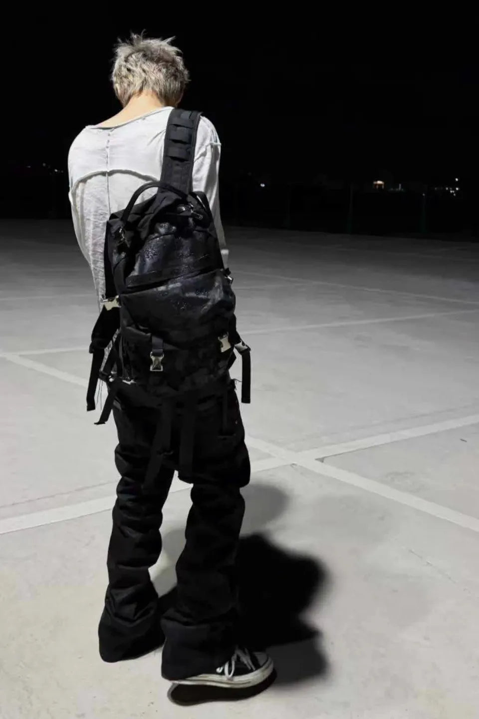 Cracked Texture Tactical Backpack