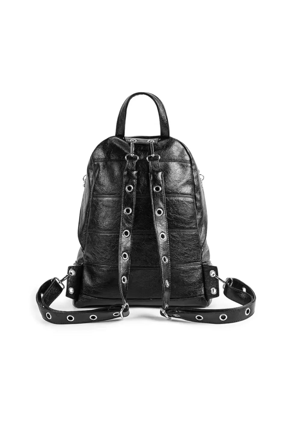 REBEL WAVE | Crackle Pattern Hardware Backpack バックパック