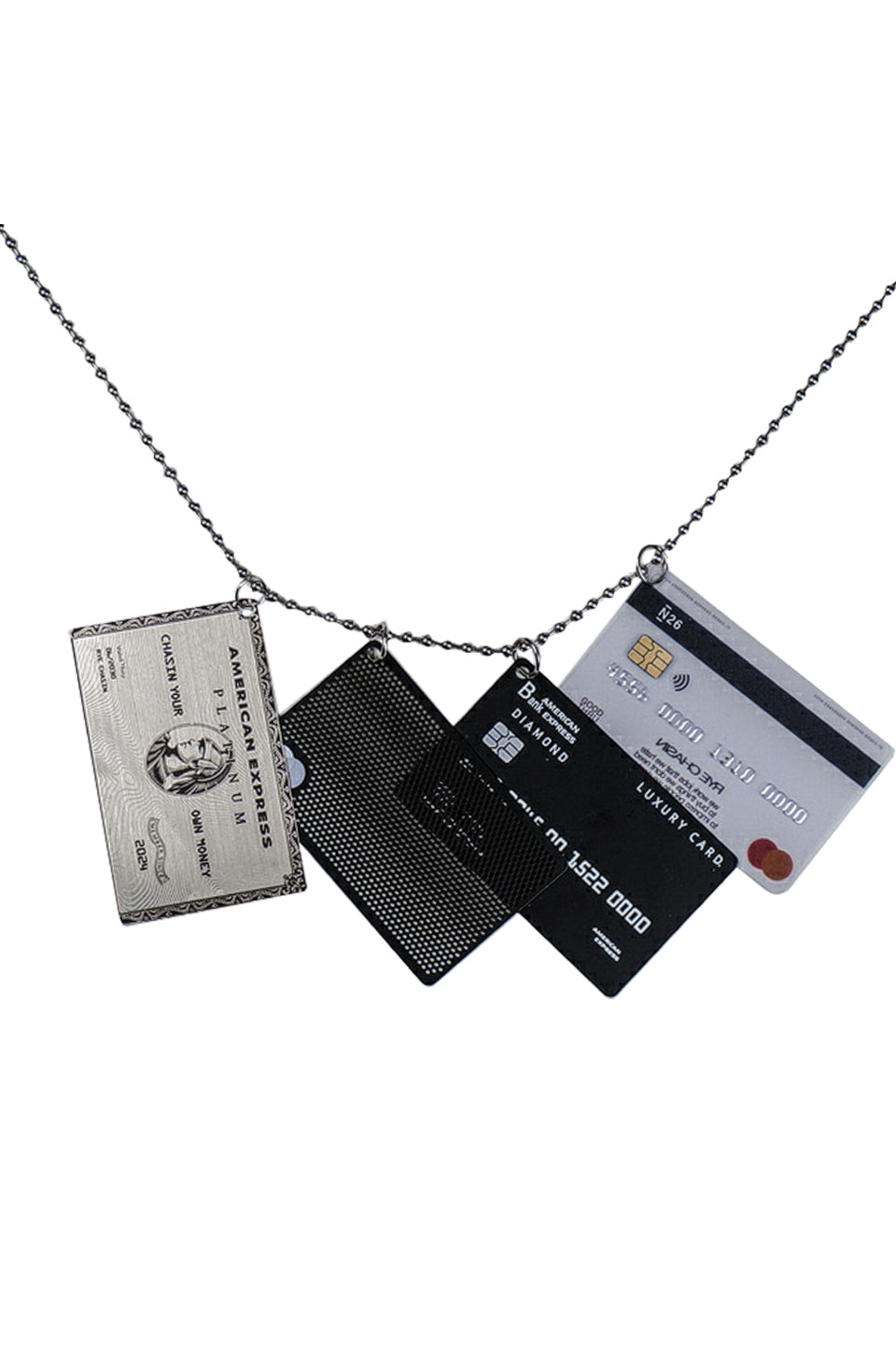 Credit Card Overspending Necklace