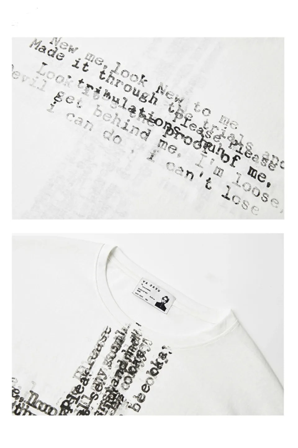 Cross Printed Long Sleeve