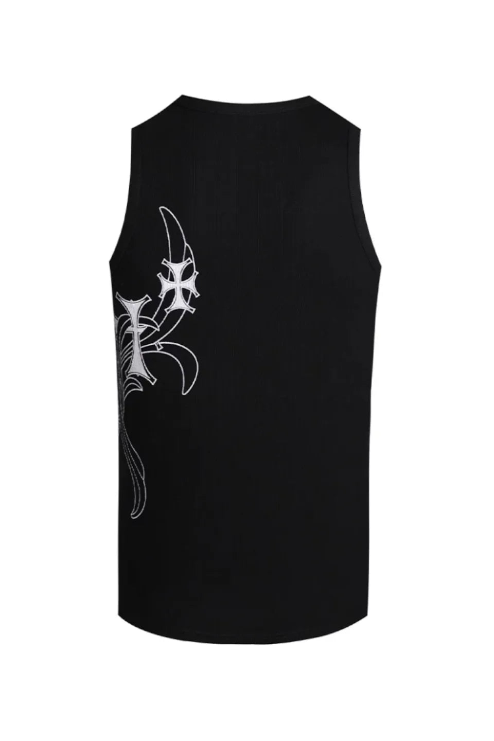 DND4DES | Cross Side Graphic Tank Top クロス タンクトップ