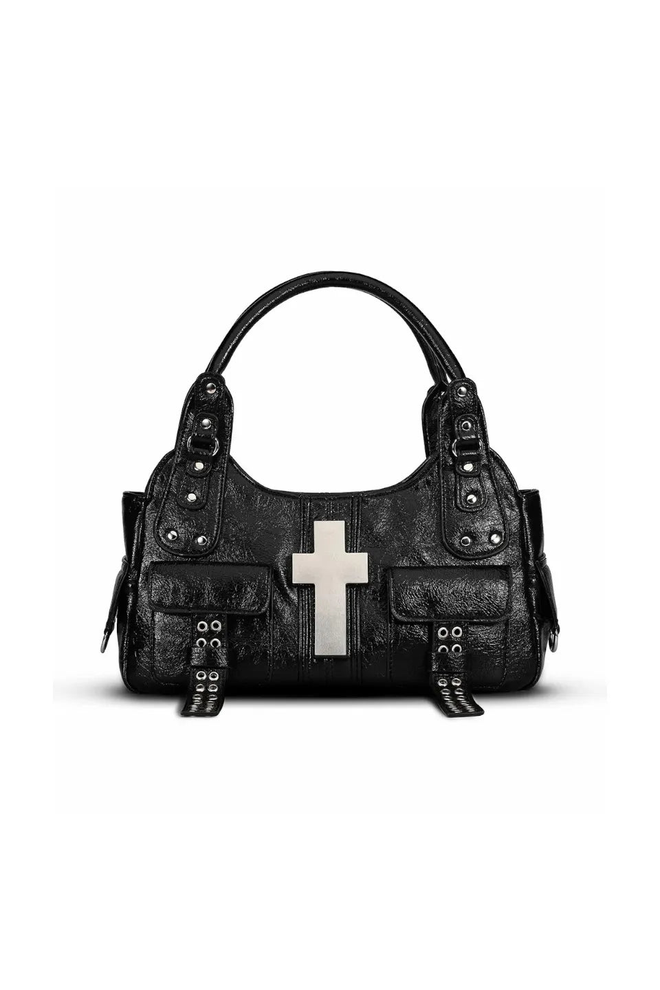 Cross Charm Crossbody Bag