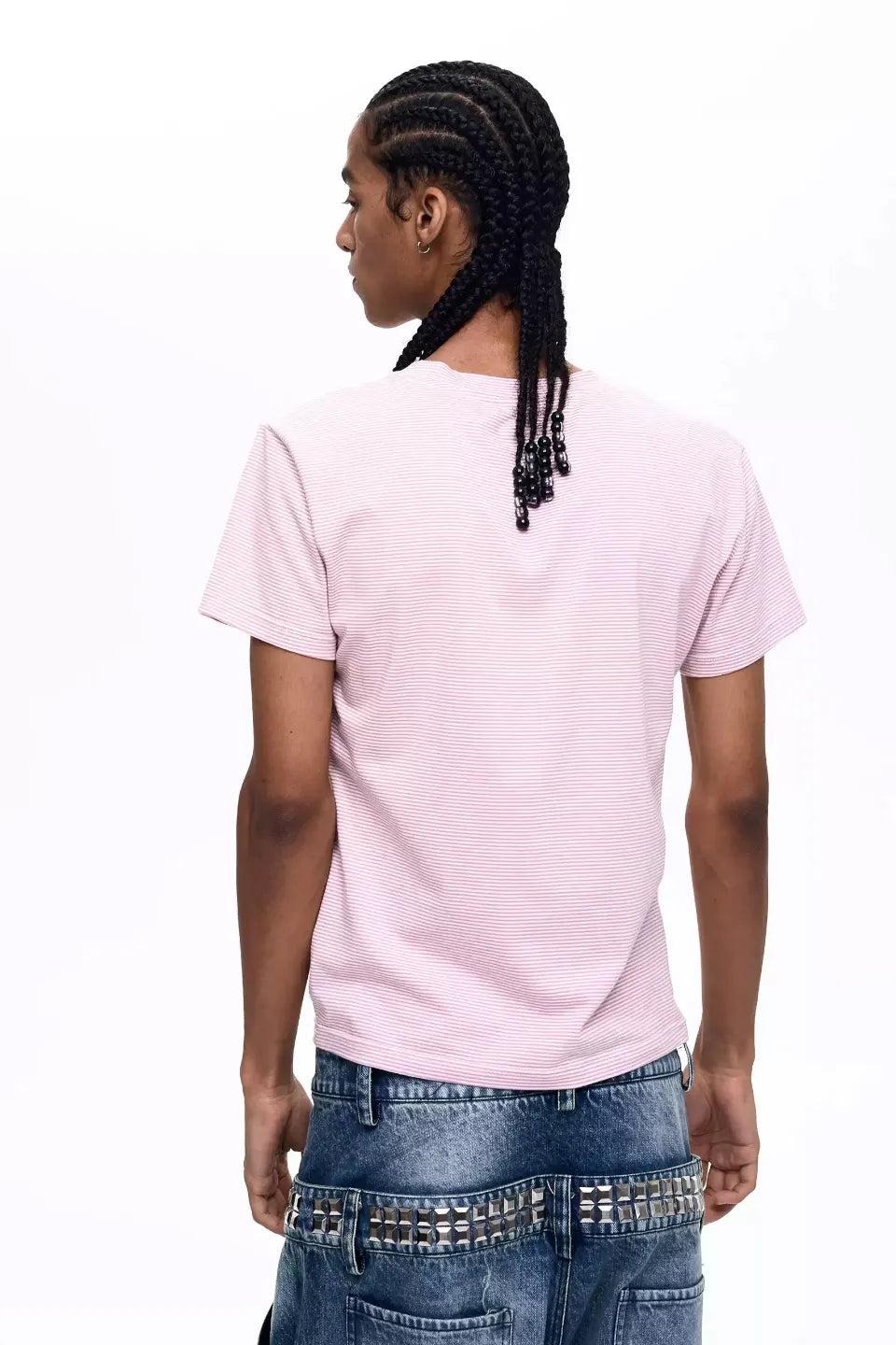 Crystal Skull Striped T-shirts