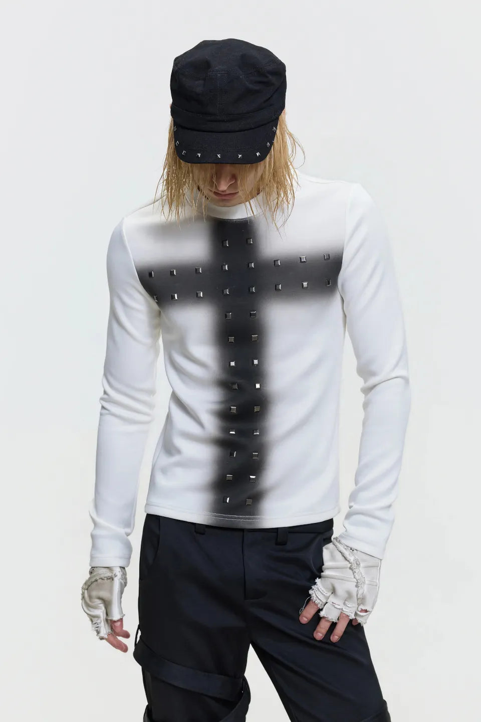 Crystal Cross Tee