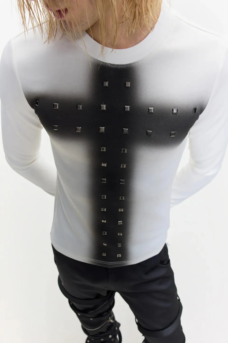 Crystal Cross Tee