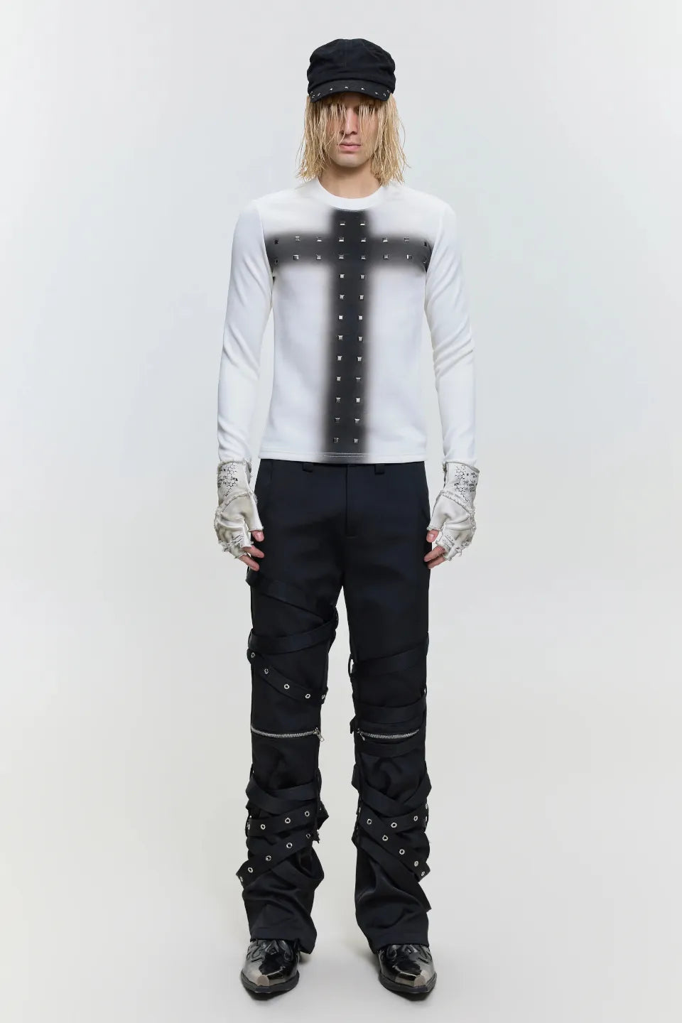 Crystal Cross Tee