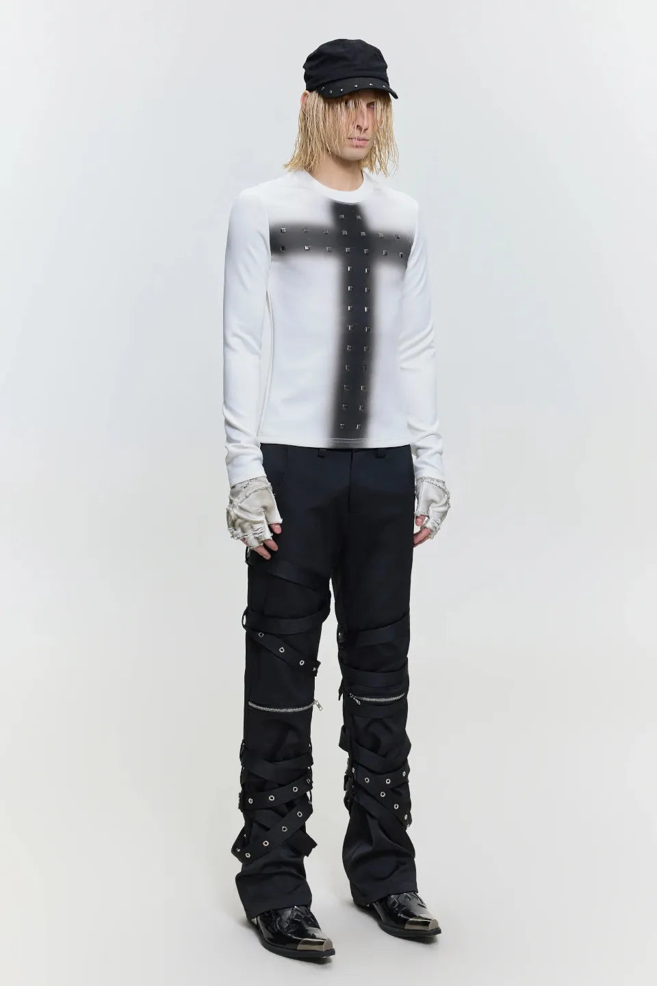 Crystal Cross Tee