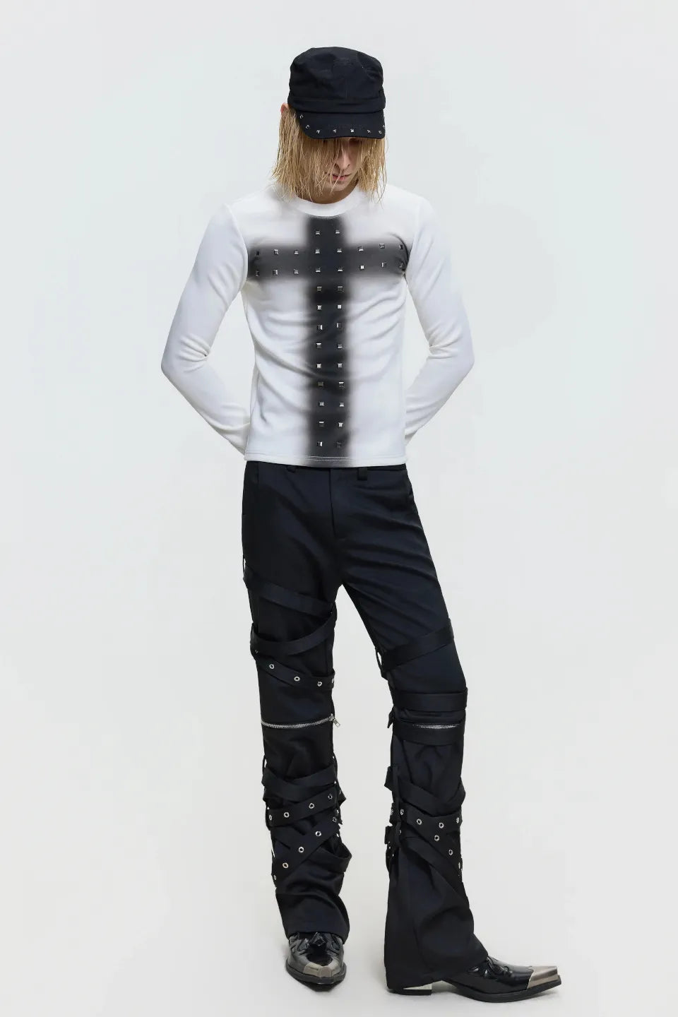 Crystal Cross Tee